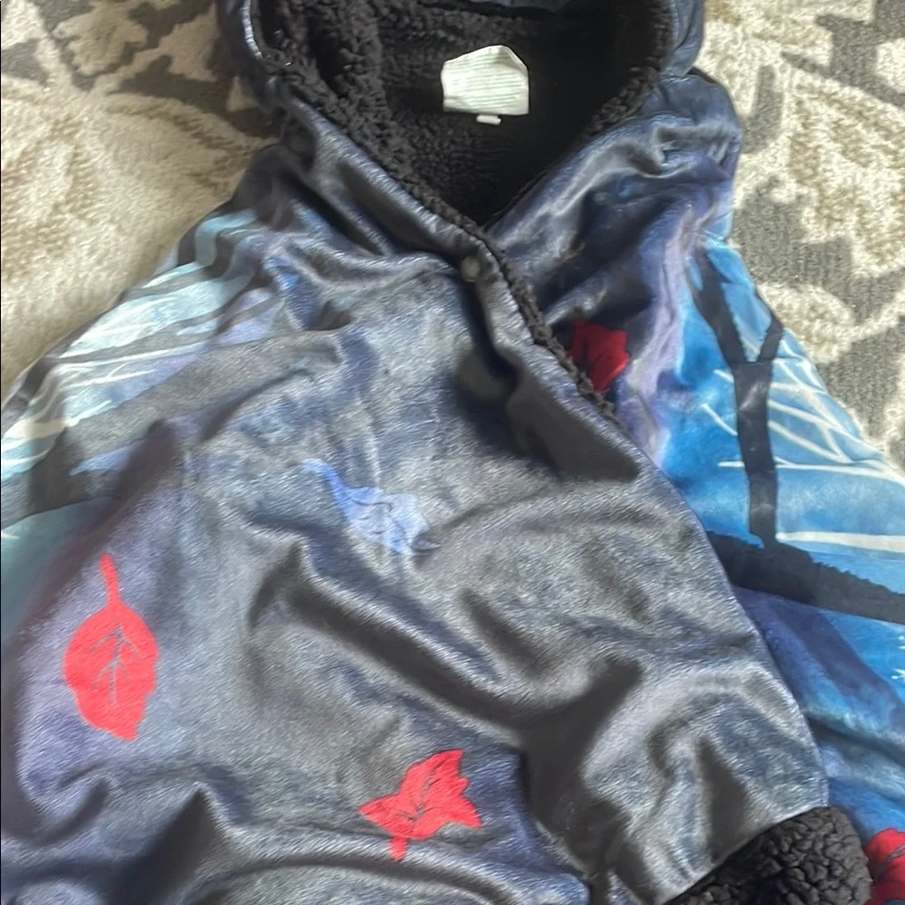 Frozen II Olaf Kids Blanket Hooded Cape - Picture 3 of 5
